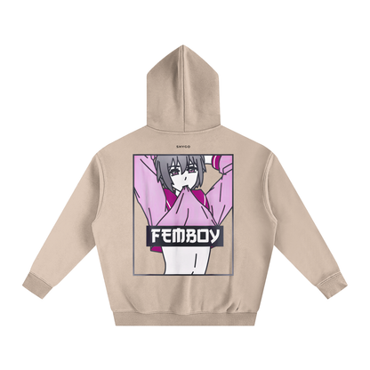 Recommended | [New] Boykisser Femboy Oversize Fleeced Hoodie 2.0