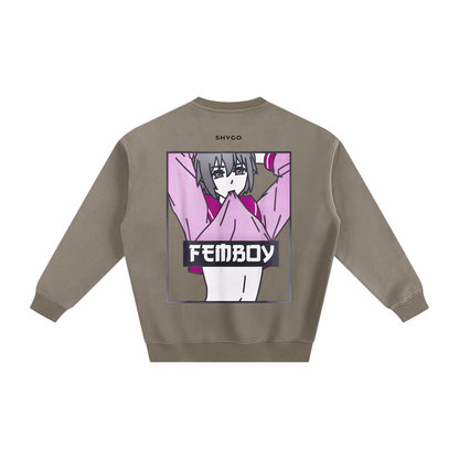 [New] Boykisser Femboy Fleeced Sweatshirt 2.0