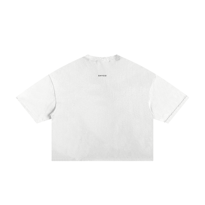 I'm Fucking Him Frayed Boxy Duo Tee