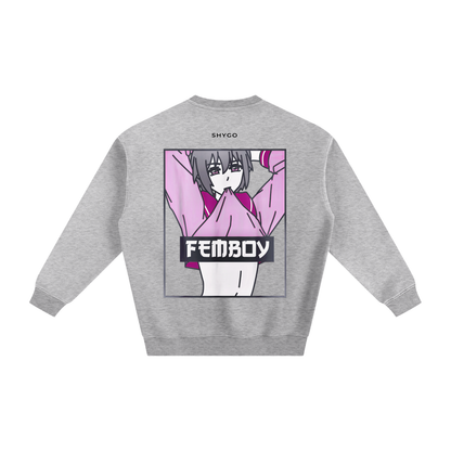 [New] Boykisser Femboy Fleeced Sweatshirt 2.0