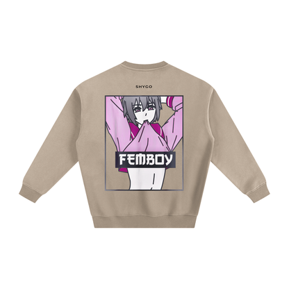 [New] Boykisser Femboy Fleeced Sweatshirt 2.0