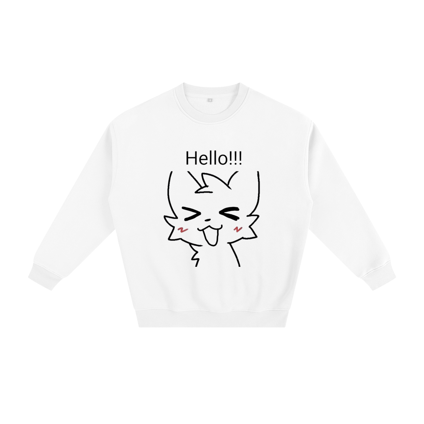 [New] Boykisser Femboy Fleeced Sweatshirt 2.0