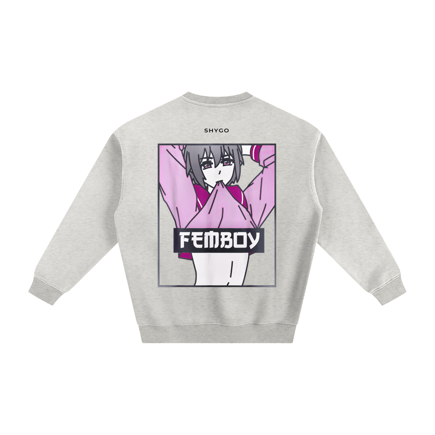 [New] Boykisser Femboy Fleeced Sweatshirt 2.0