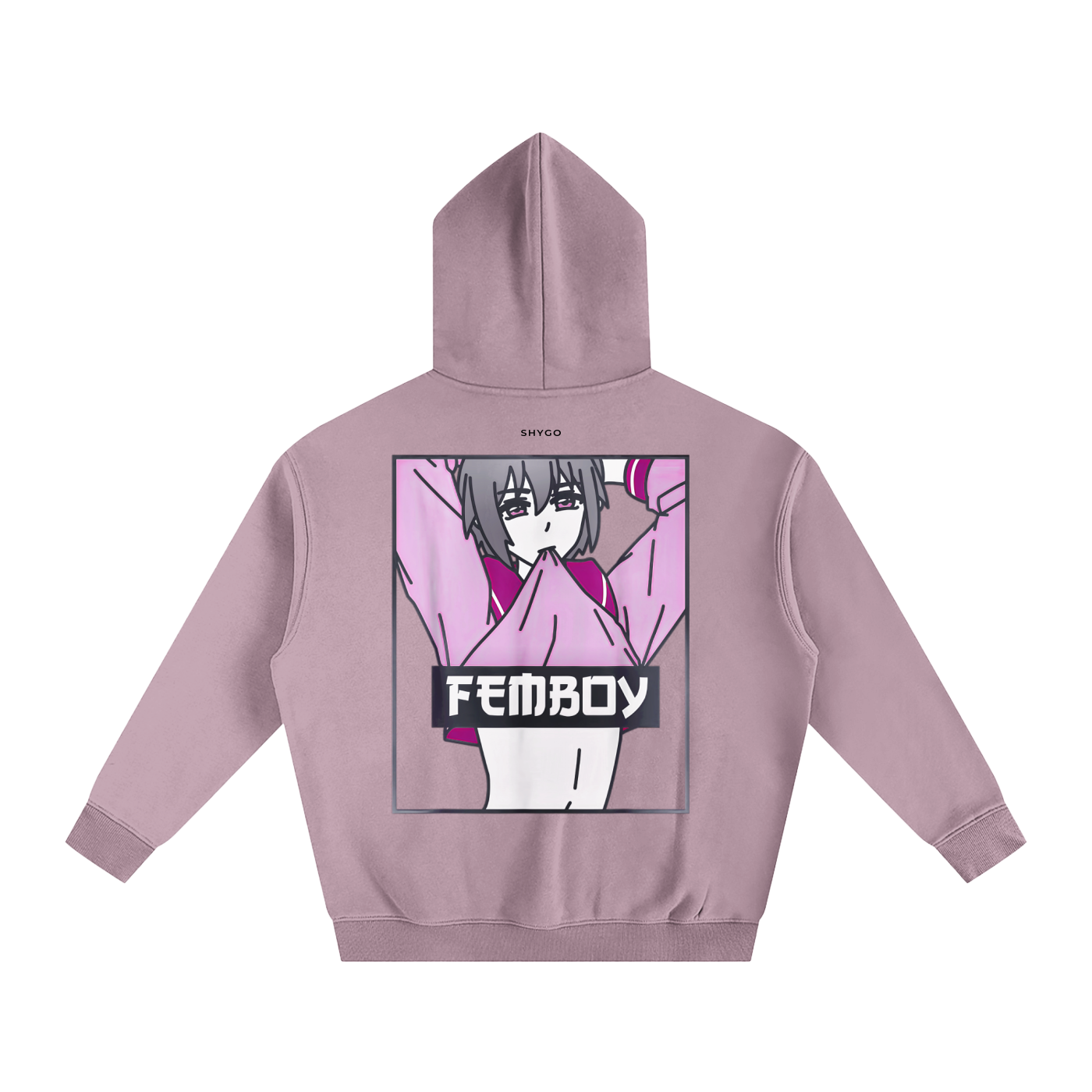 Recommended | [New] Boykisser Femboy Oversize Fleeced Hoodie 2.0