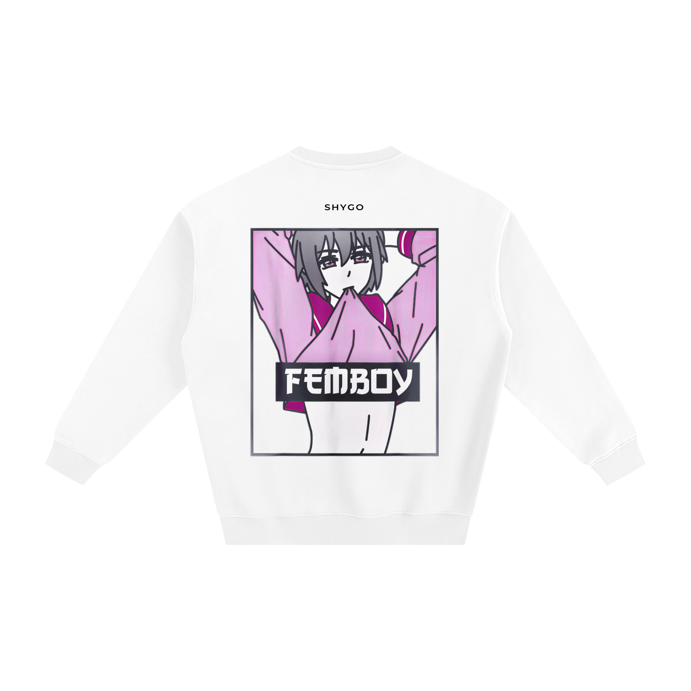 [New] Boykisser Femboy Fleeced Sweatshirt 2.0