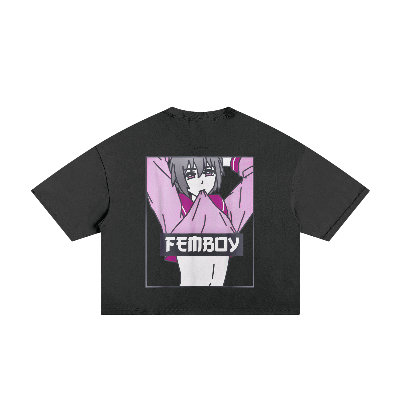 [New] Femboy King Frayed Boxy Tee 2.0